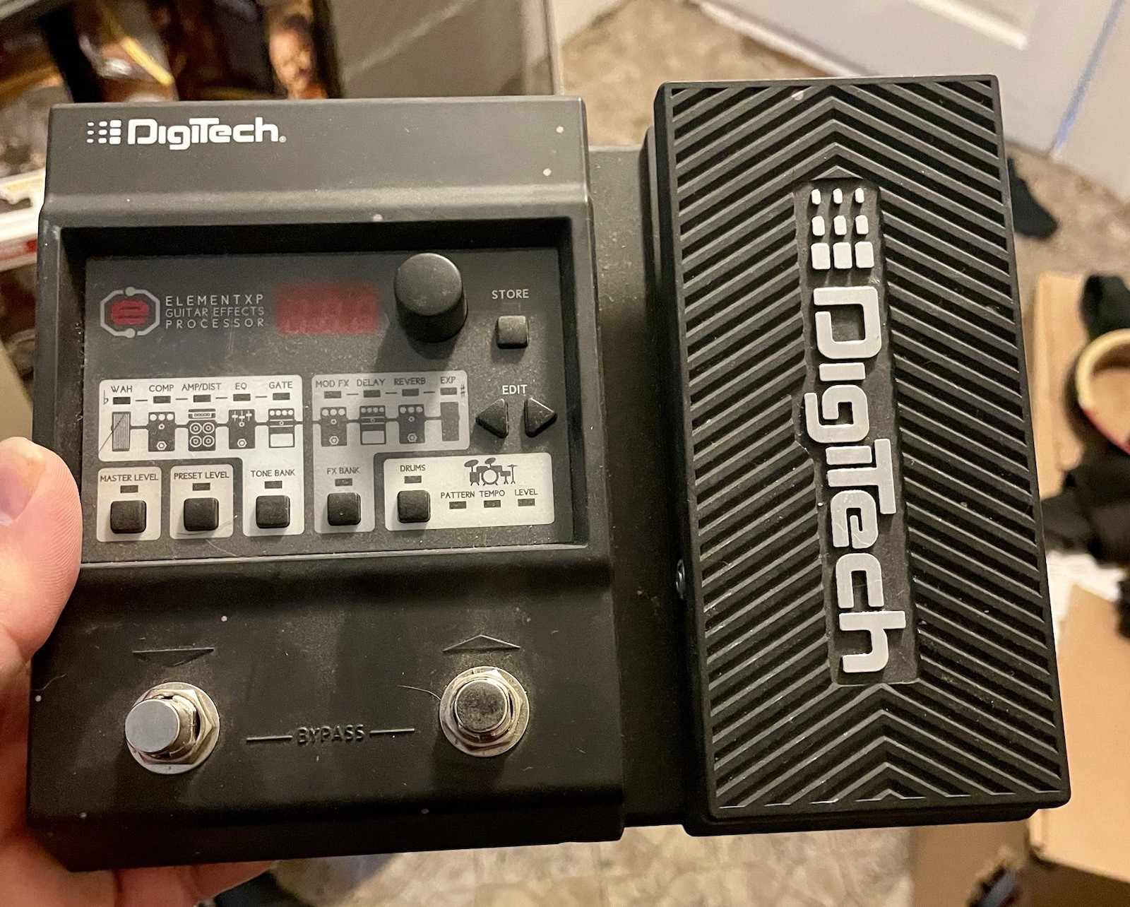 DigiTech Element XP Multi-Effects Guitar Effect Pedal with Power Source