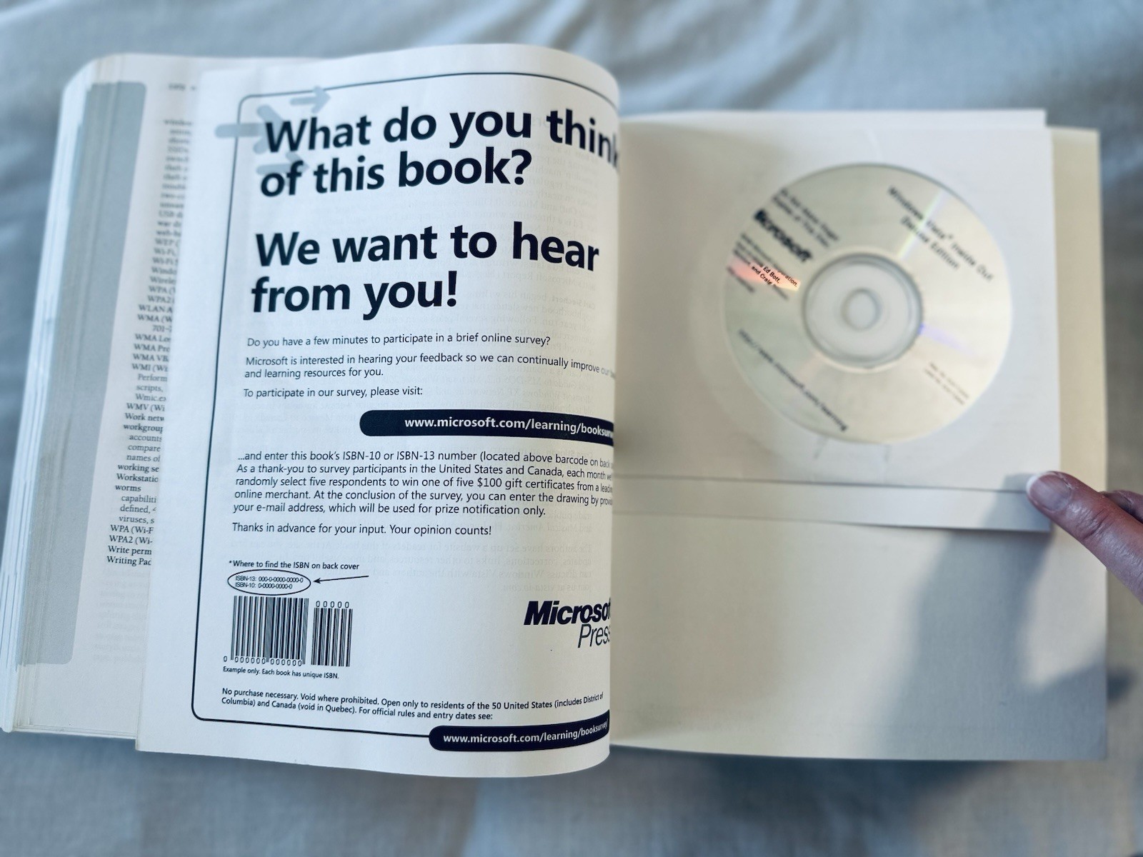 Windows Vista INSIDE OUT BOOK + CD ~ DELUXE EDITION Microsoft Network Media