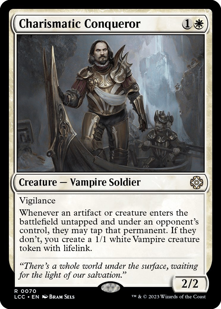 Charismatic Conqueror [LCC - 70] Magic Commander: The Lost Caverns of Ixalan ...