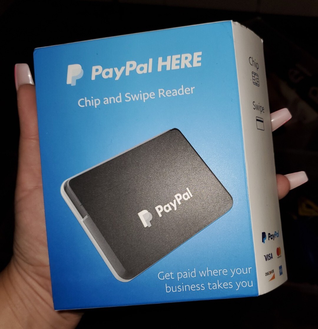 PAYPAL HERE CHIP & SWIPE CARD READER NIB
