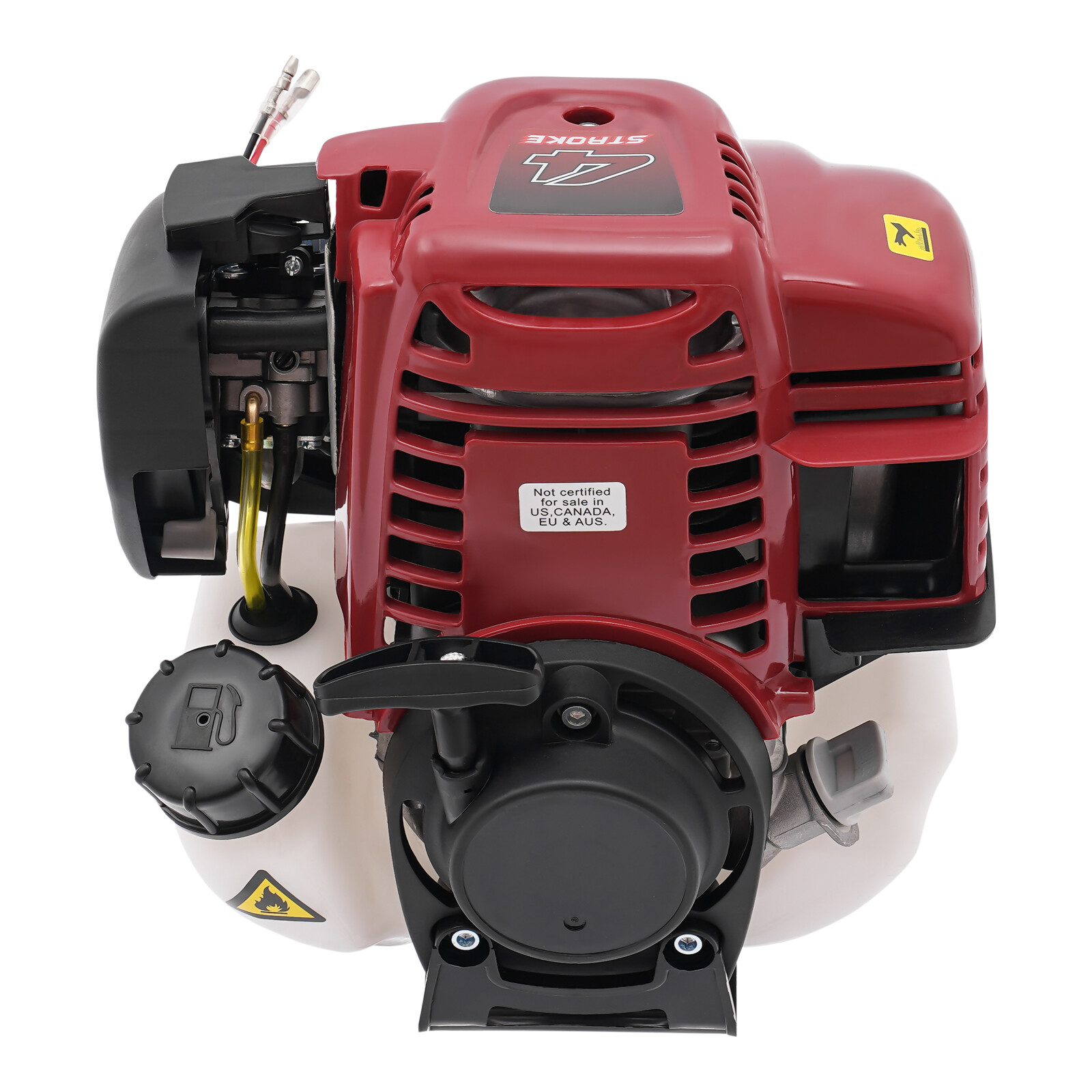 37.7cc 1kW Pull Start Gas Engine Motor Power 4 Stroke Air-cooled Single-cylinder