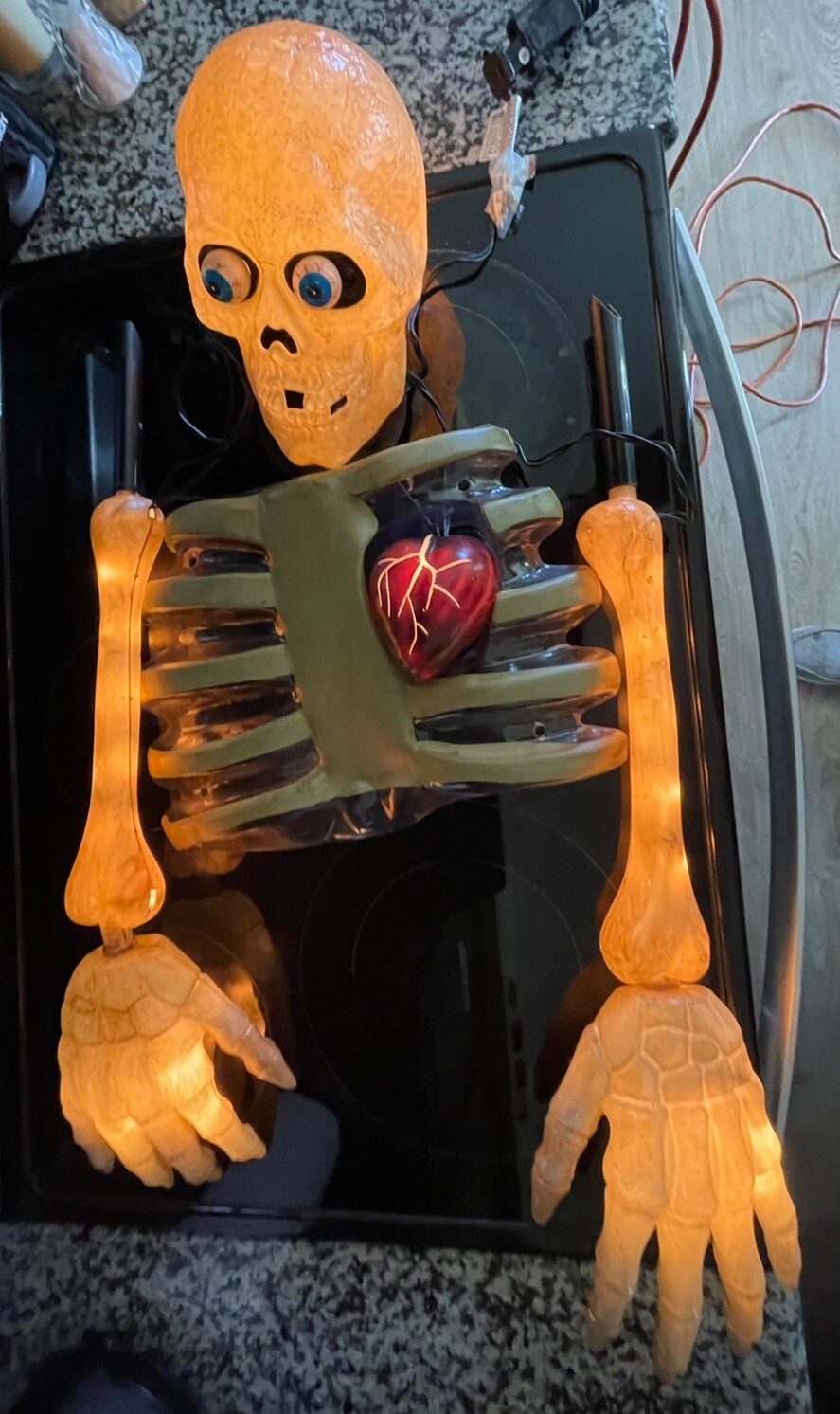NAPOLEAN BLOWNAPART LIGHTED HALLOWEEN DECOR