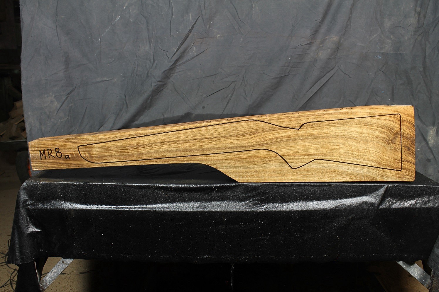 Circassian Walnut Rifle Gun Stock Blank # MR 8