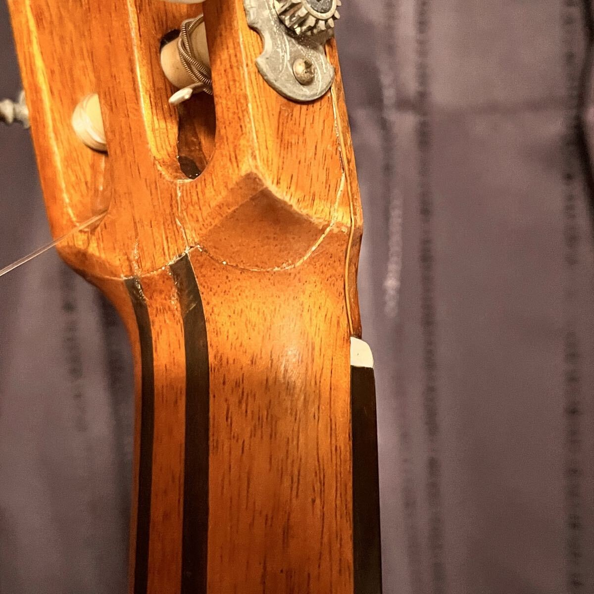 Unknown Maker Classical Guitar with Hacaranda Sides and Back