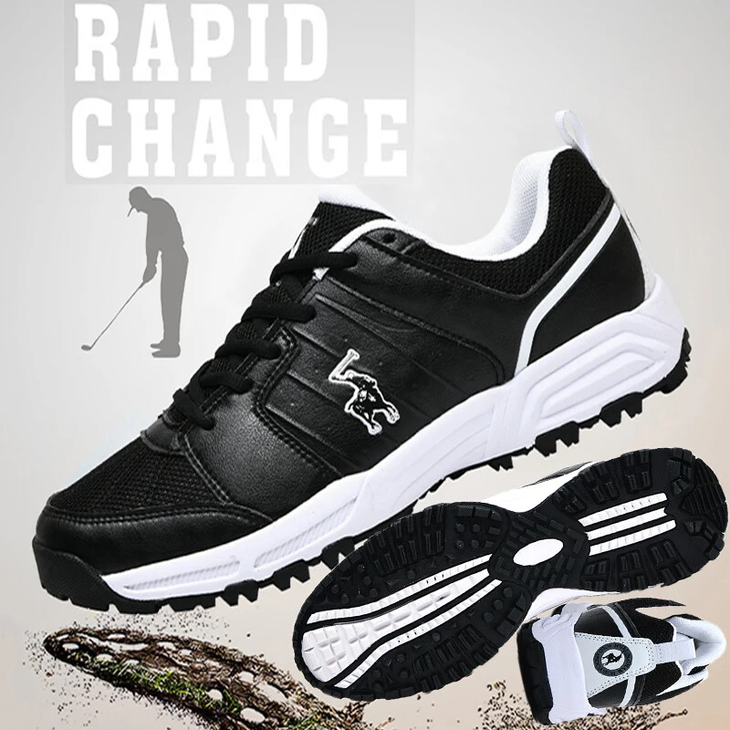 Men's Golf Shoes Professional Anti Slip Training Shoes Outdoor Hiking Shoes