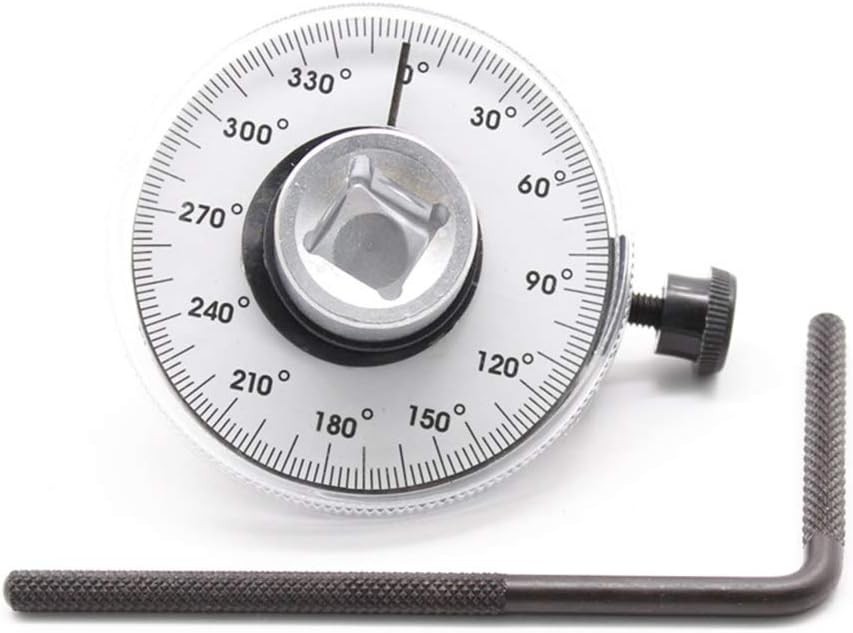 Easy-To-Read 1/2 Inch Torque Wrench Set with Adjustable Angle Features