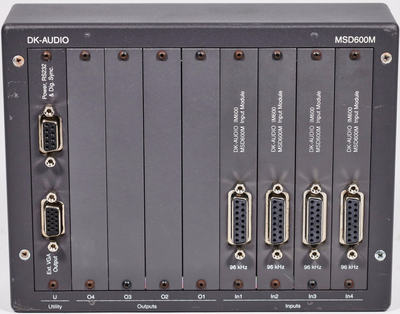 DK-Technologies MSD600M Master Stereo Display with 4x IM600 Input Module