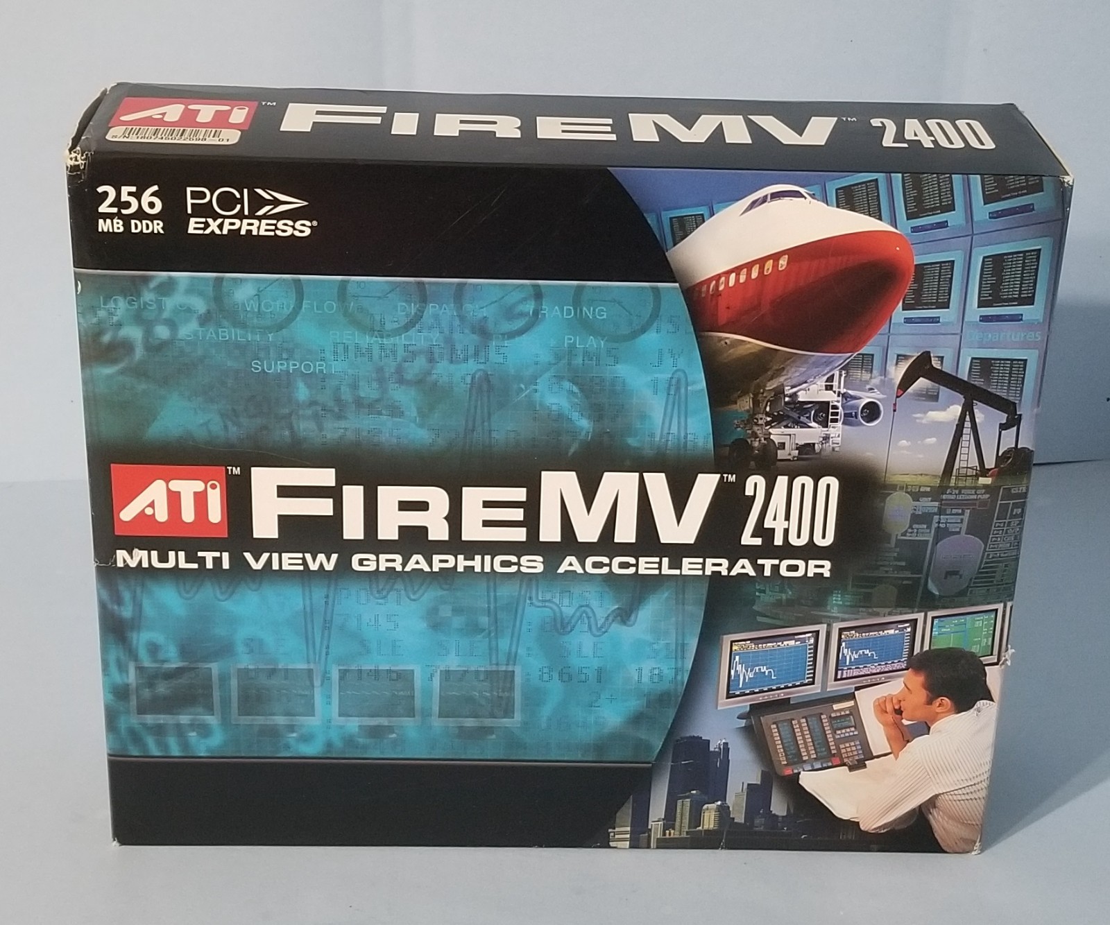 ATI FireMV 2400 PCIE 256M DDR Video Card 102A6140201