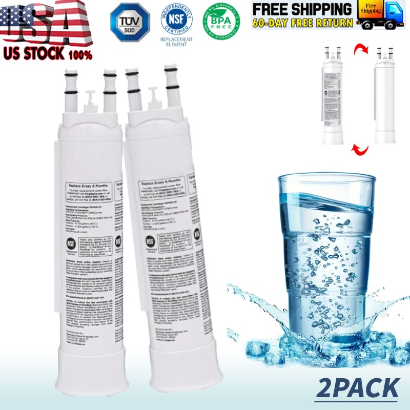 2X For Frigidaire PWF-1 FPPWFU01 Refrigerator PurePour Water Ice Filter NEW