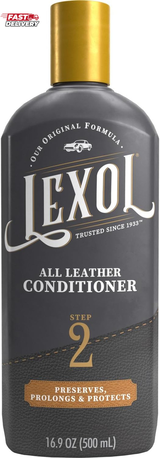 Lexol All Leather Conditioner for Car Seats and Interiors, Couches and Furniture
