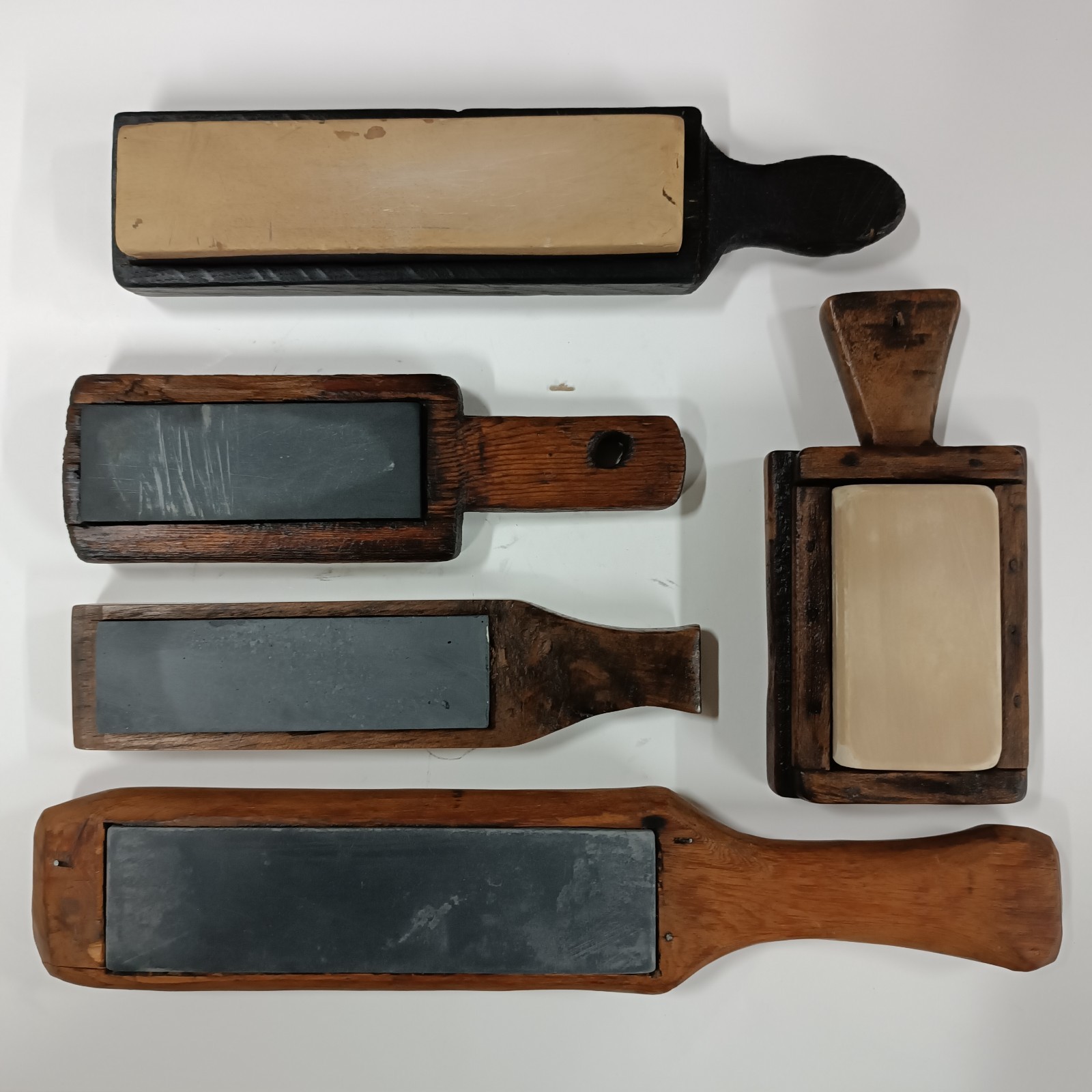 5 FINE NATURAL SHARPENING STONES RAZOR COTICULE KNIVE KNIFE CHISEL SCALPEL