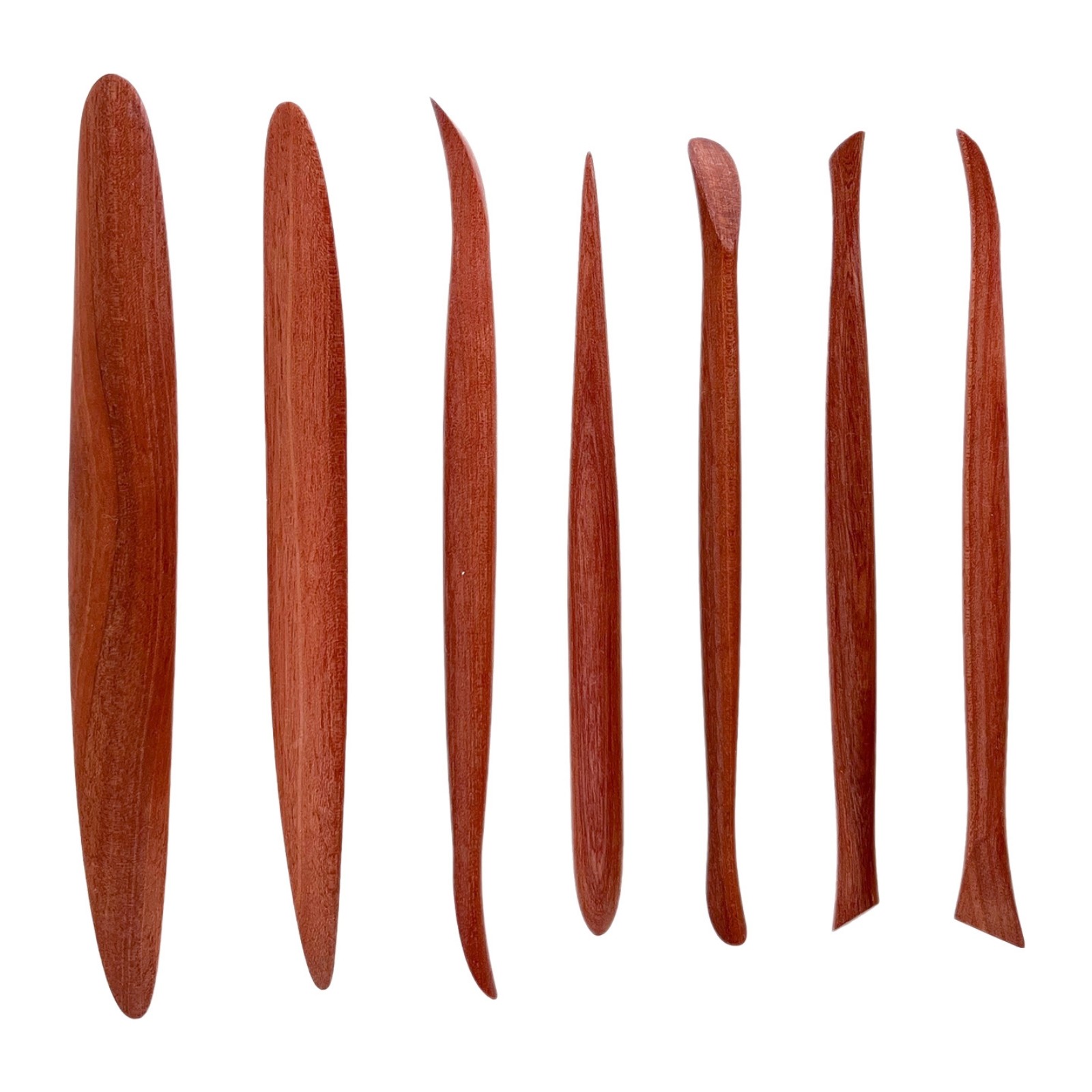 7 Pieces Clay Sculpting Tools Smooth-Finished Wooden Clay Sculpting Tools Slim