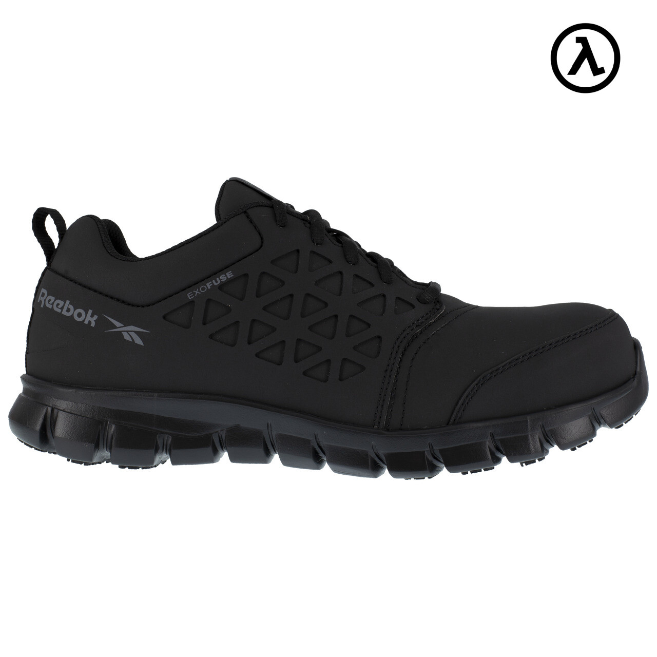 REEBOK SUBLITE CUSHION WORK MEN'S ATHLETIC WORK SHOE BLACK BOOTS RB4051 - NEW