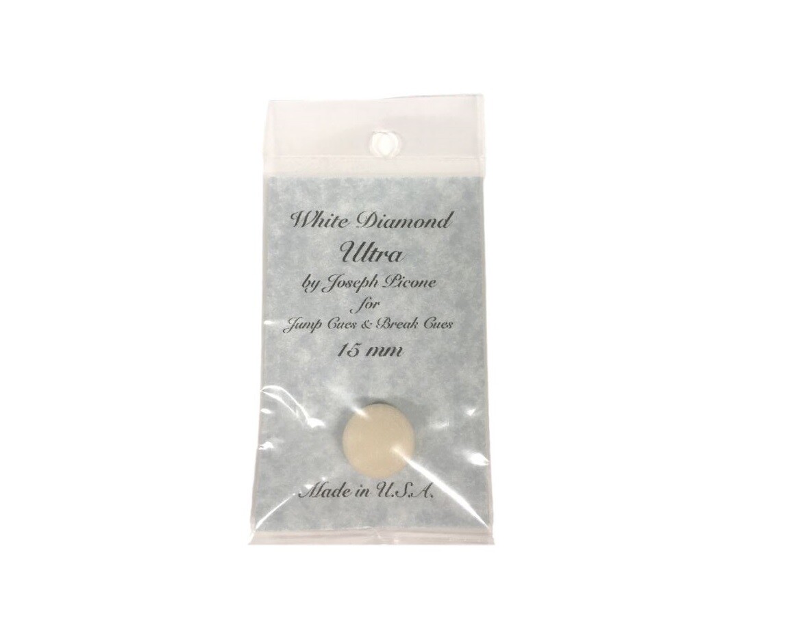 (2) Picone White Diamond "Ultra" Tips - J/B Tip - 13.5mm, 14mm, or 15mm