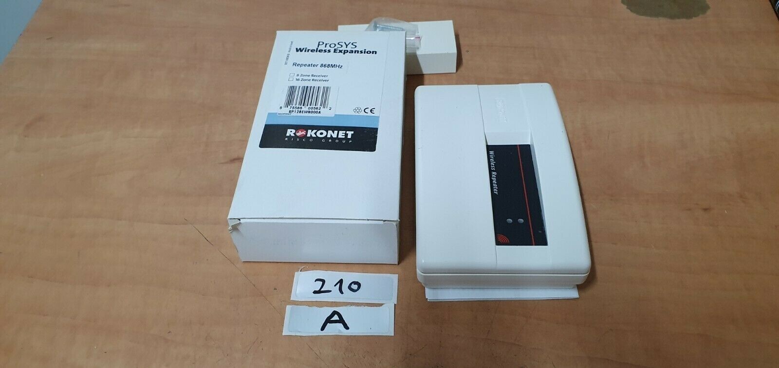 Risco rokonet ProSYS Wireless Expansion Repeater 868MHz P/N: RP128EWR000A