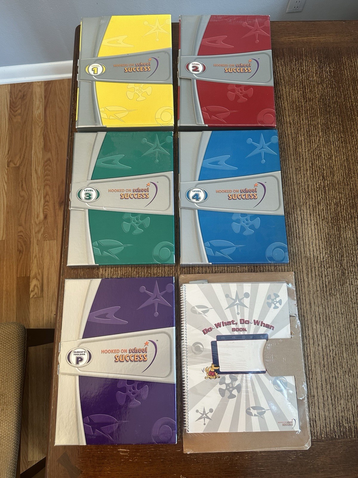 Hooked on School Success - Levels 1-4 & Parent's Toolbox - Never Used -