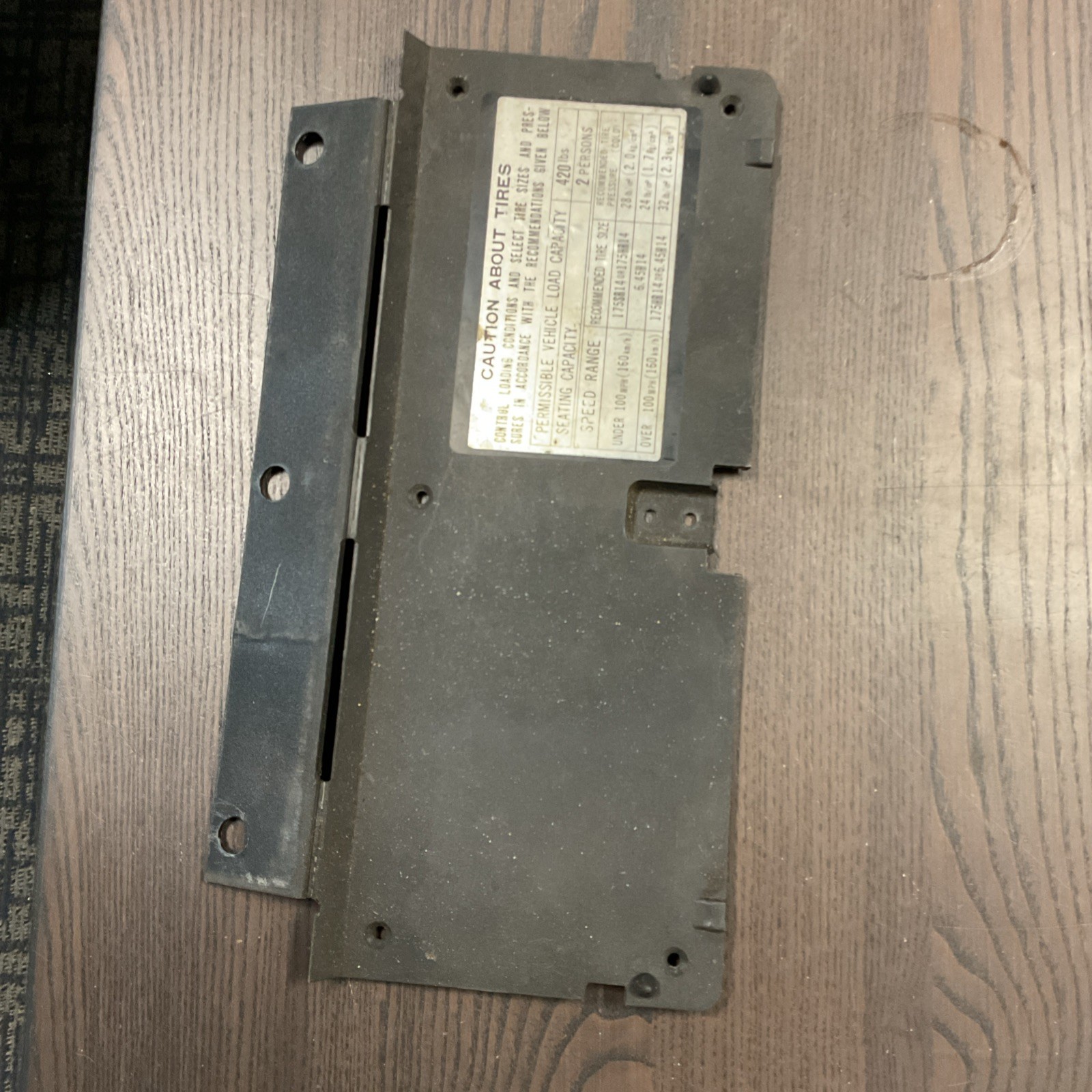 Datsun 240Z Glove Box Interior Cover
