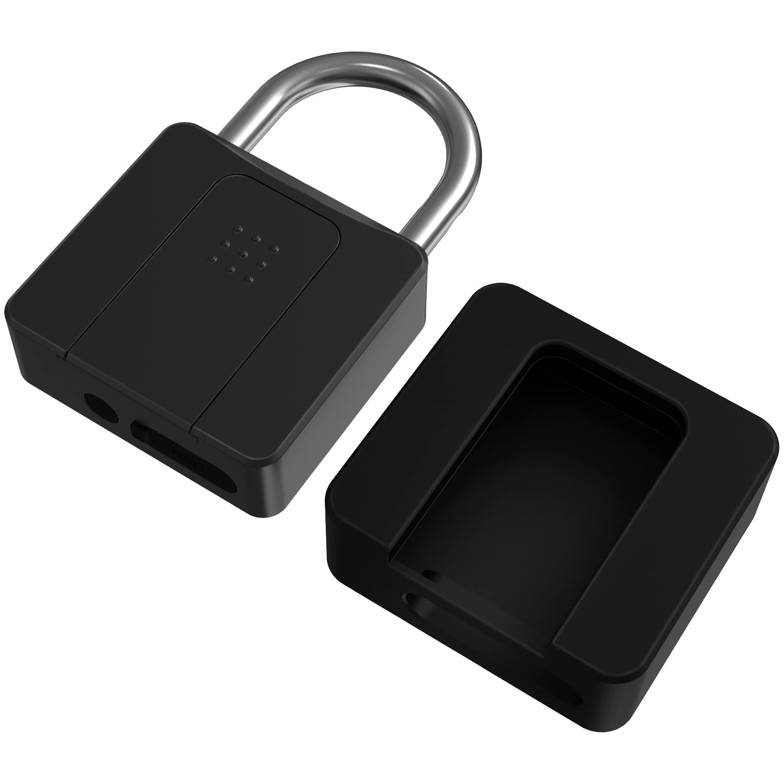 Fingerprint Padlock Dhiedas Heavy Duty Combination Lock Padlock Key Bluetooth