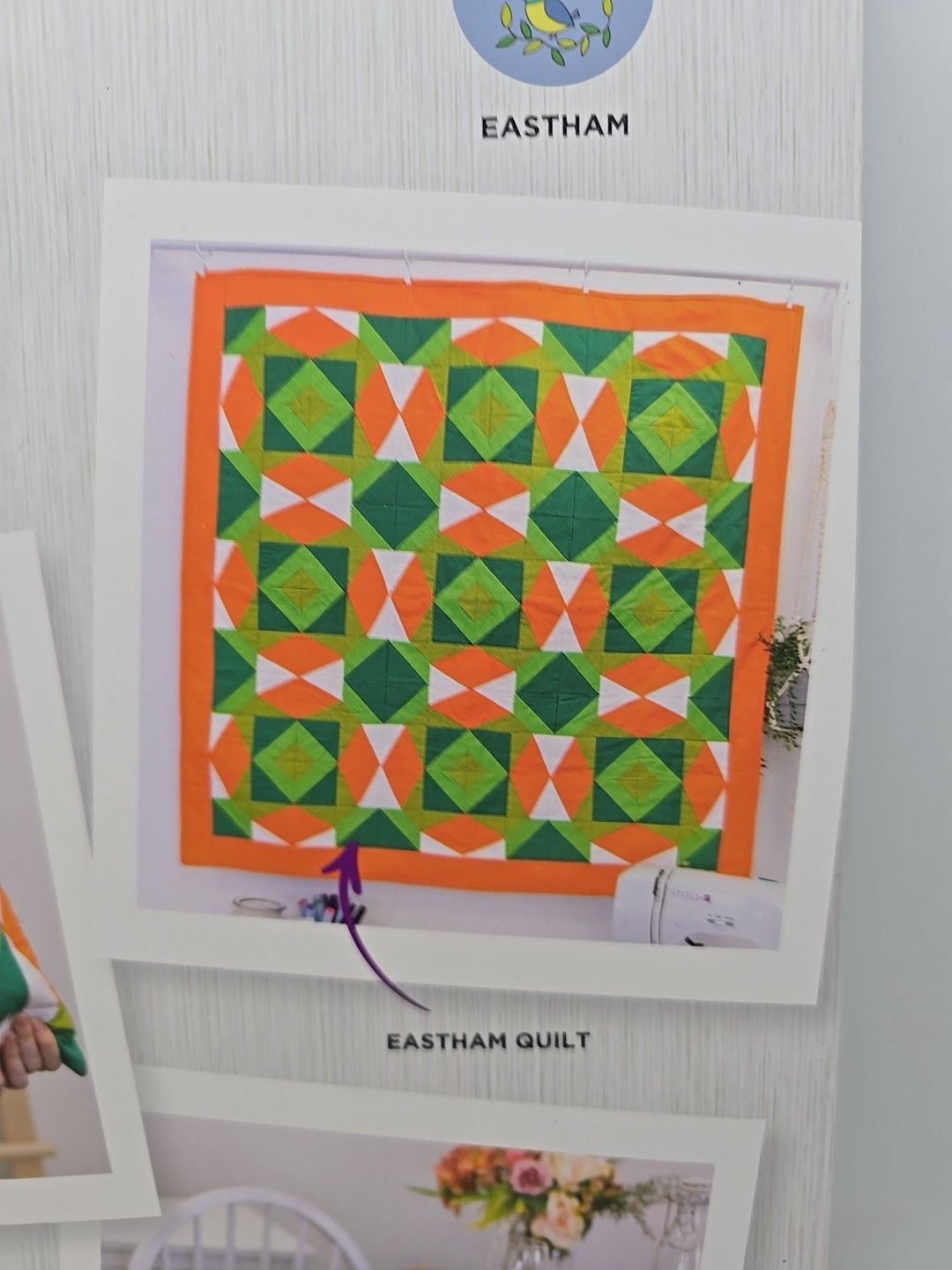 "Build-A-Block"Eastham pattern & instruct. kit Jo Avery for Crafter's Companion