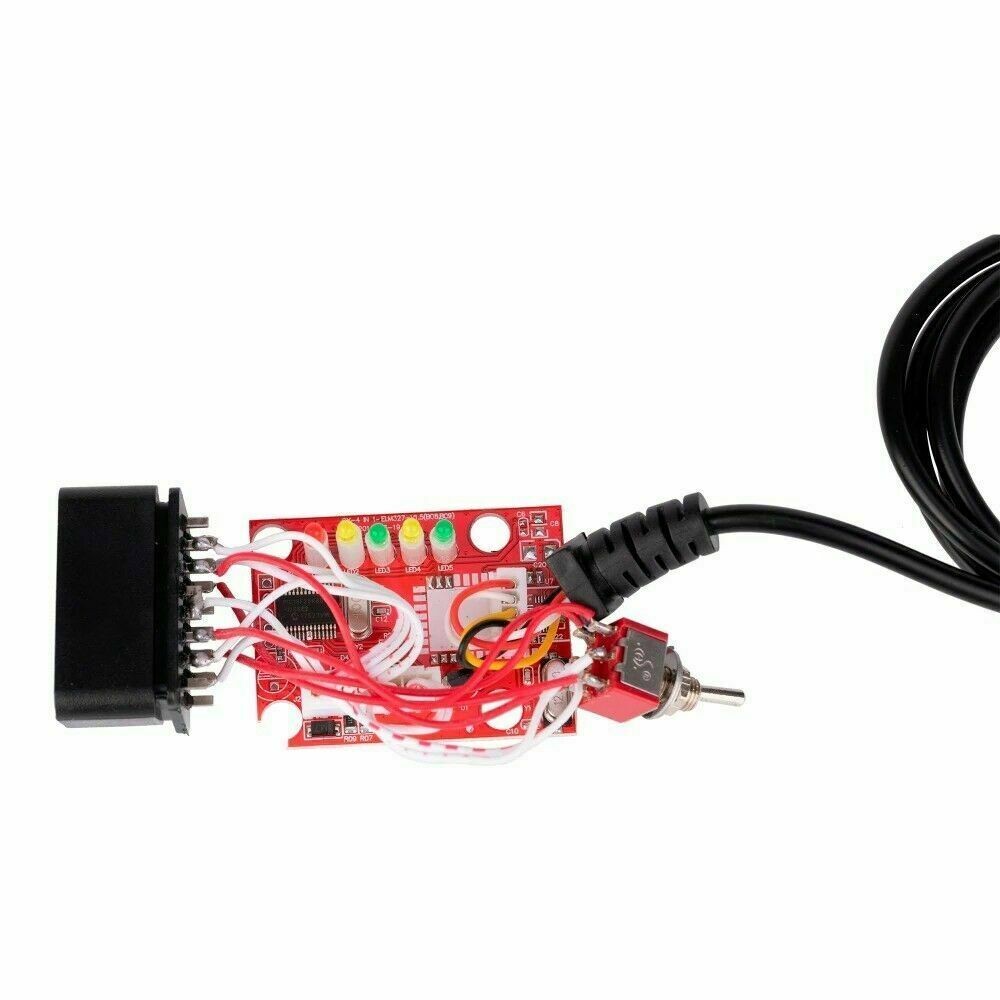 USB Scan ELM327 V1.5 OBD2 Adapter USB Diagnostic Tool Cable MS/HS CAN for Ford