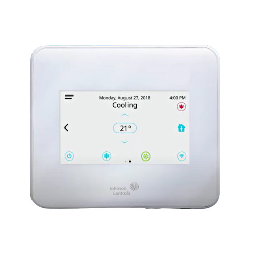 York / JCI TEC3030-14-000 White Wireless Thermostat Controller RTU/HP