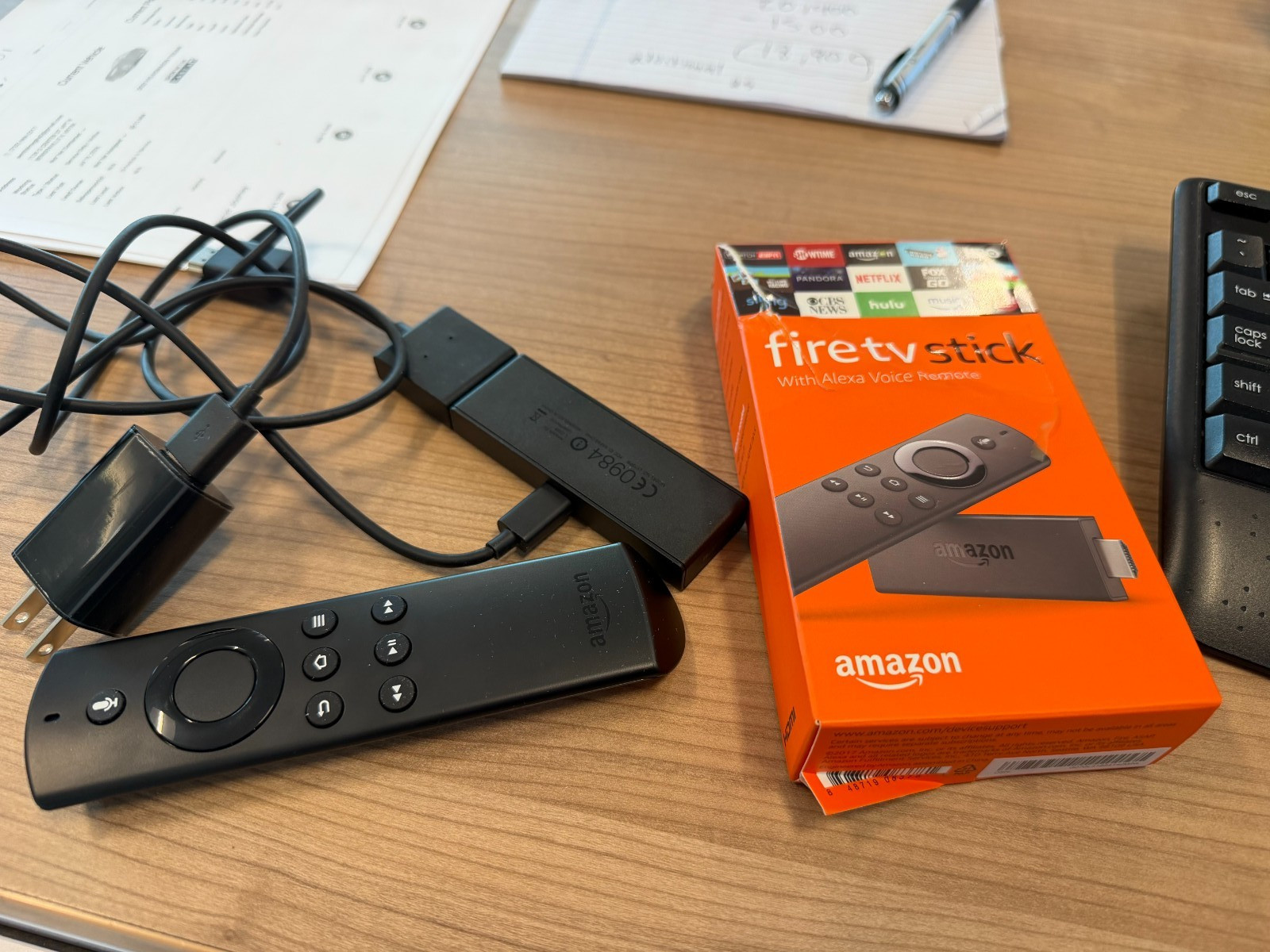 Amazon Fire TV Stick with Alexa Voice Remote - Black