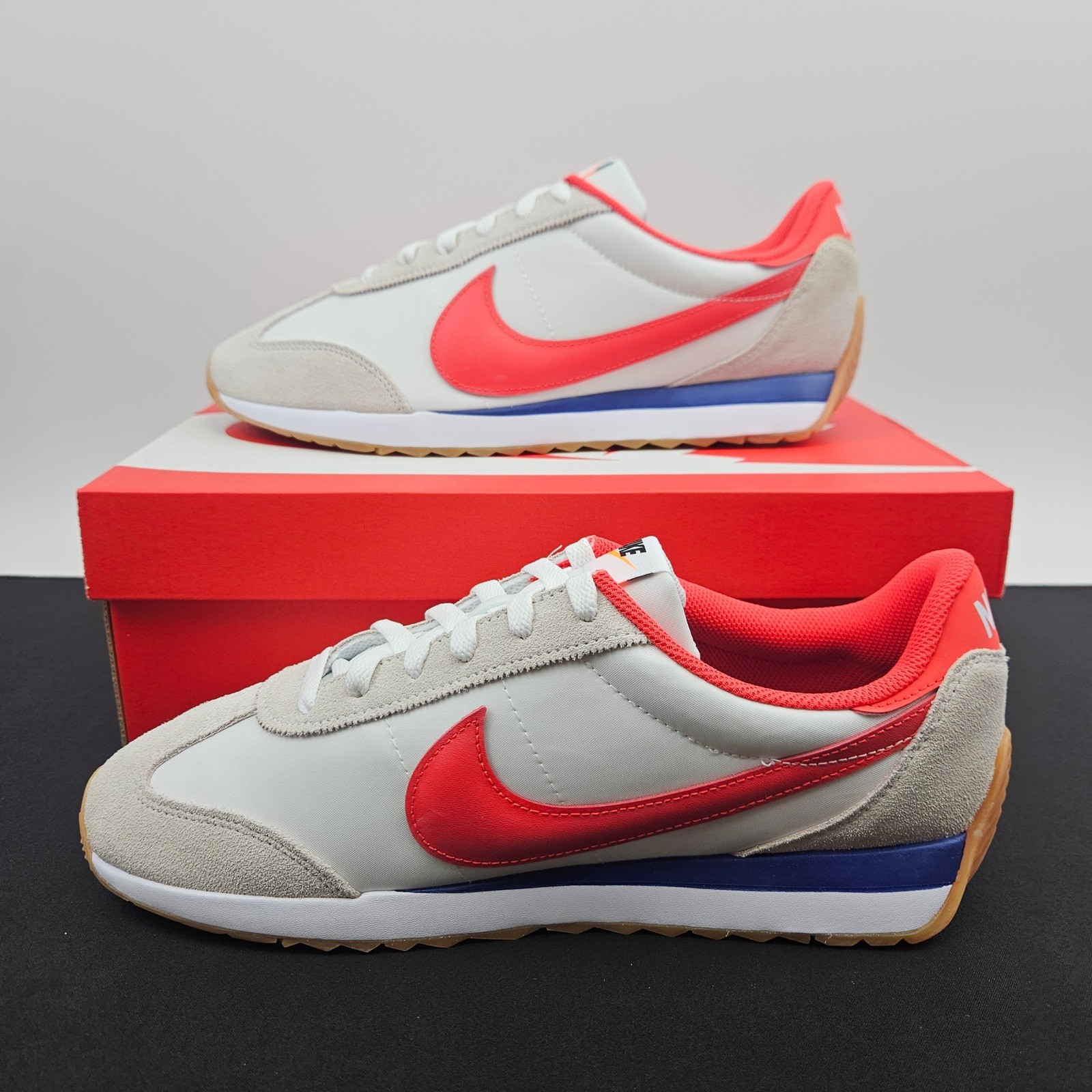 Nike Pacific Mens Sz 11 White Lt Crimson Platinum Tint HQ2052-101 Retro Sneakers
