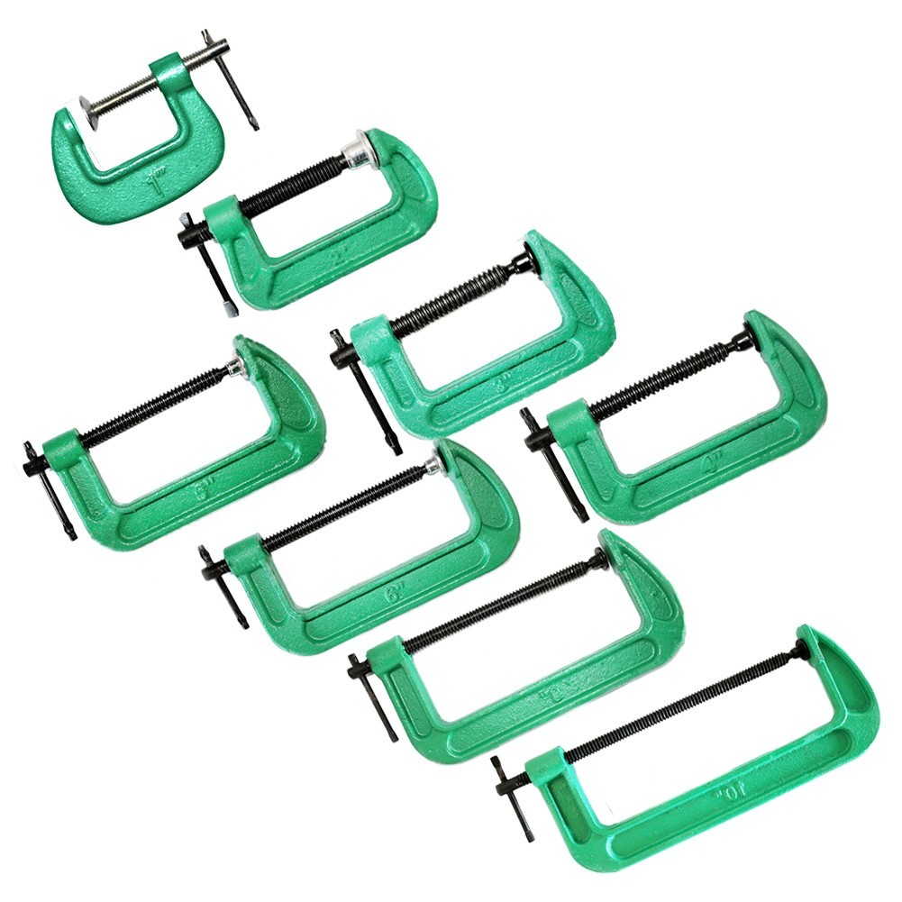 For Crafting G-type Clamp Iron G Clamp Rust Resisting Finish Smooth Twisting