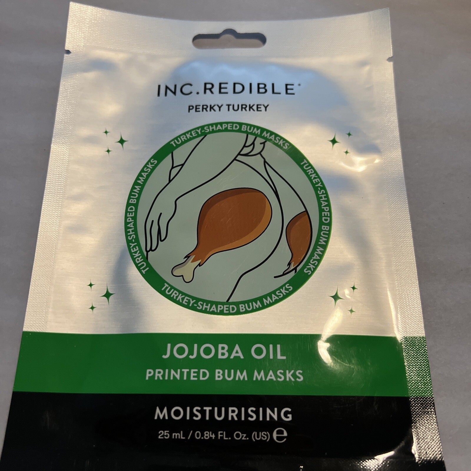 2 Incredible Perky Turkey Jojoba Oil Butt Masks Moisturizing