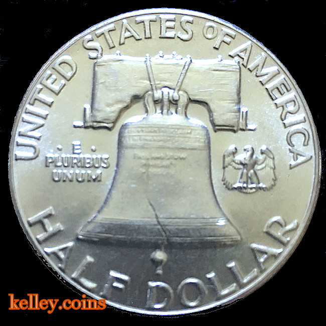 1954 50C Franklin Silver Half Dollar BU