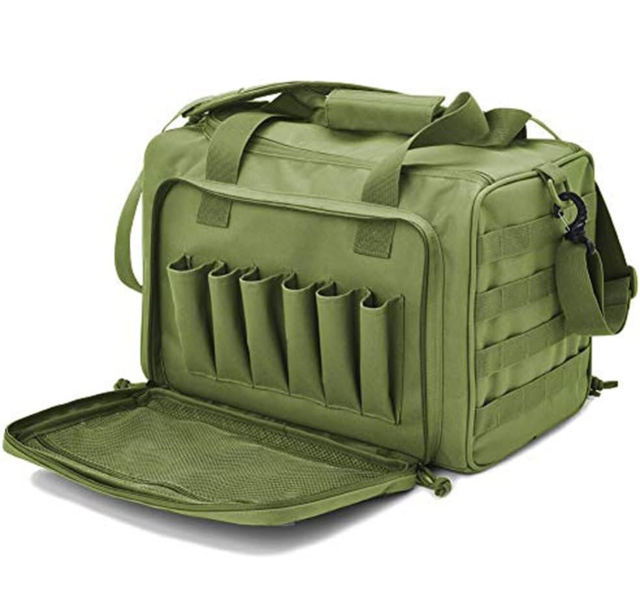 Reebow Tactical Gun Range Bag Deluxe Pistol Shooting Range Duffle Bags
