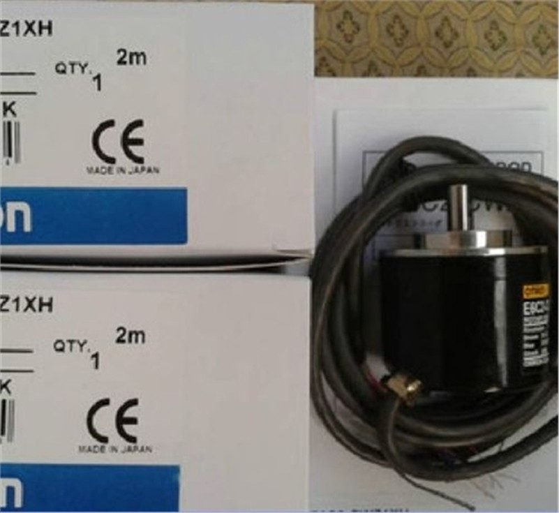 New 1Pcs E6C2-CWZ6C Omron Encoder 60P/R 2M 5~24VDC Plc Module cc