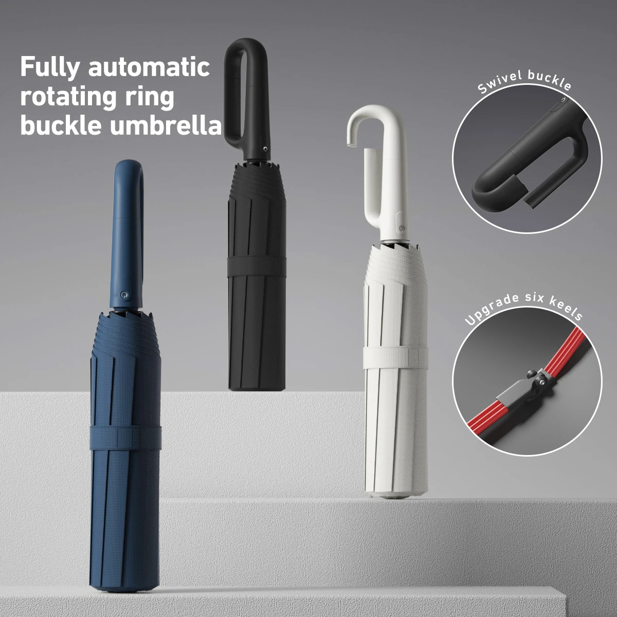 Folding Windproof Umbrella 72 Sticks UV Protection