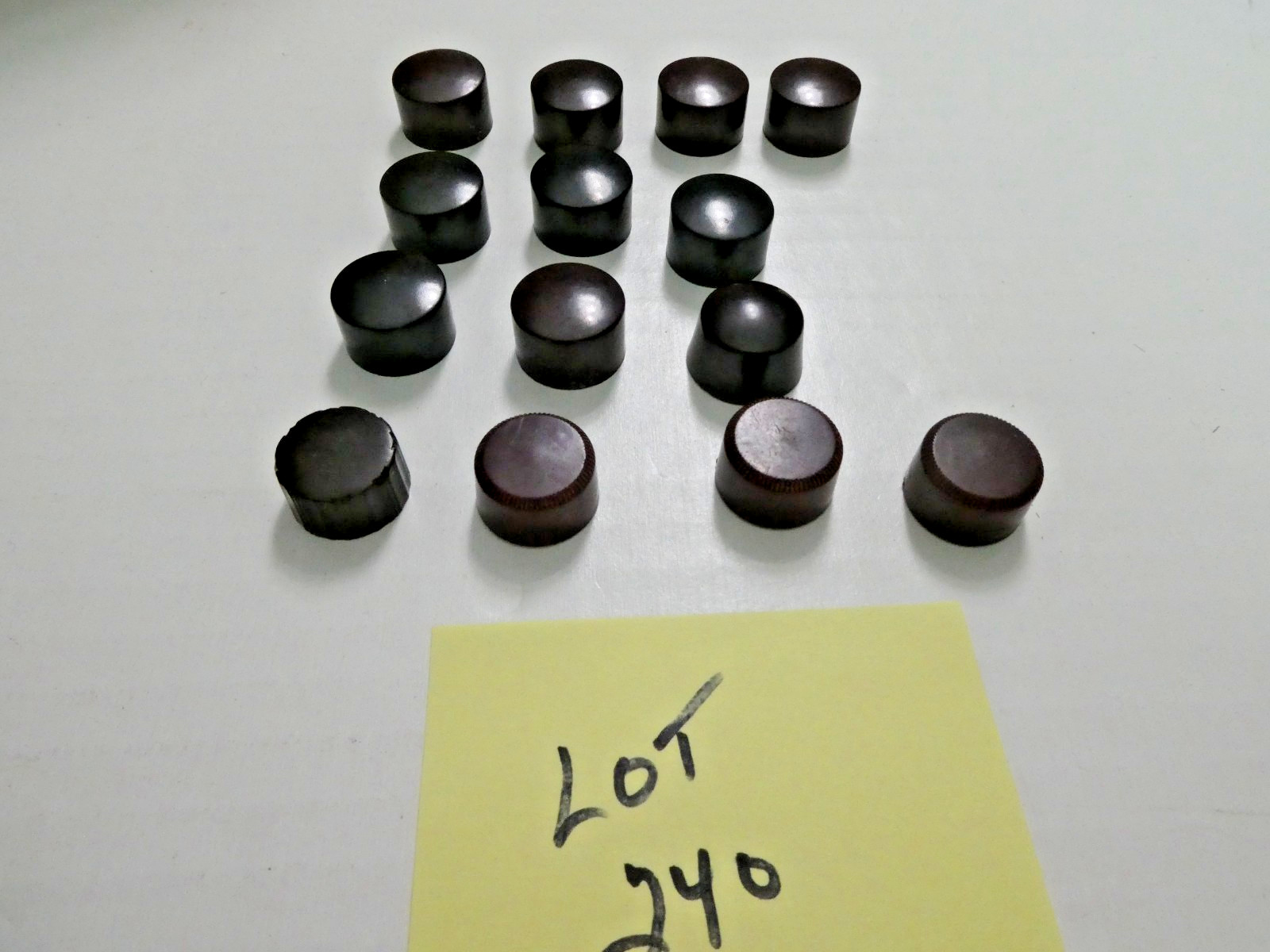 Eleven (11) Vintage Radio Knobs for General Poupose -poss Kurz-Kasch  Lot# 240