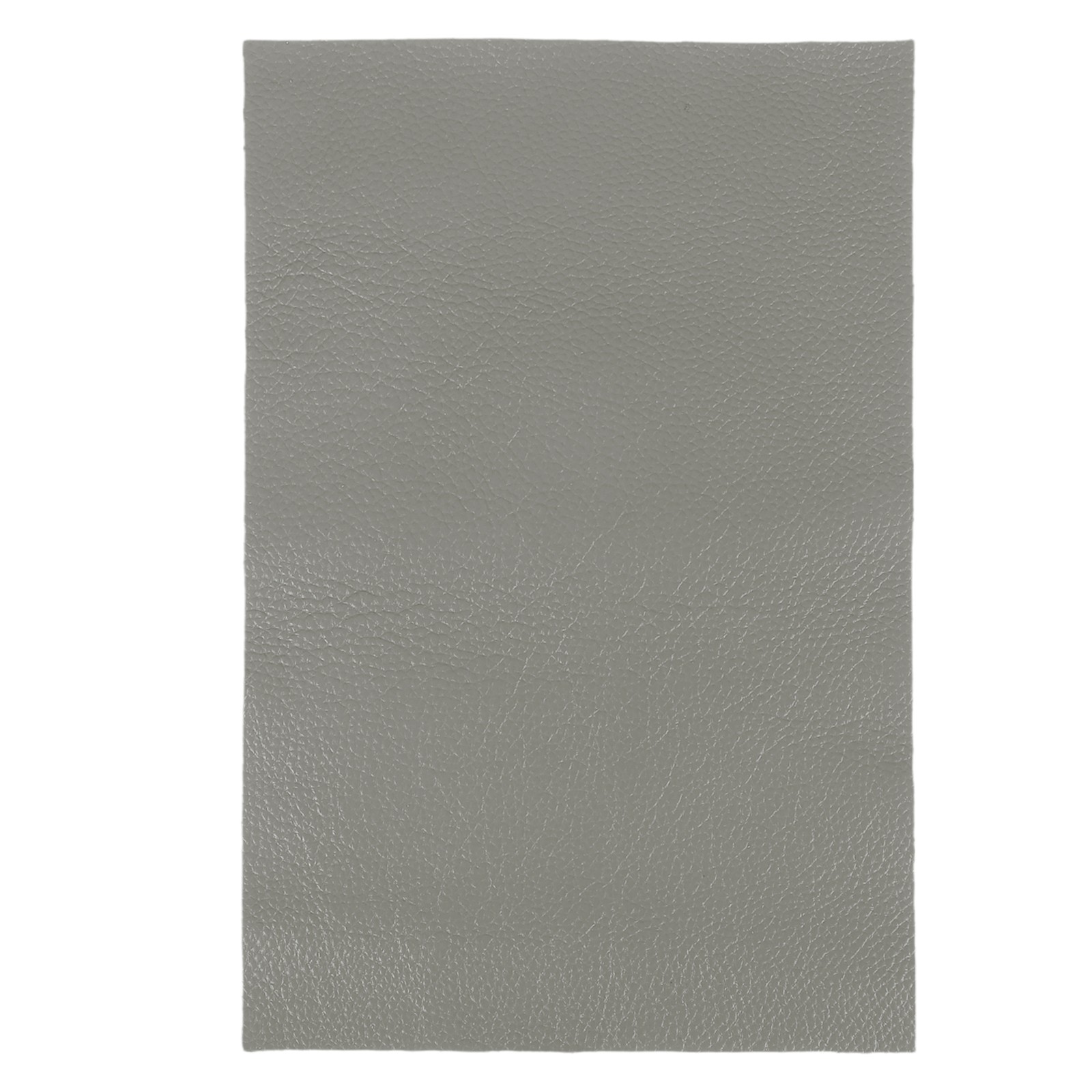 Full Grain Leather Sheet 23.6 x 15.8 Inch Natural Leather Pieces,Gray