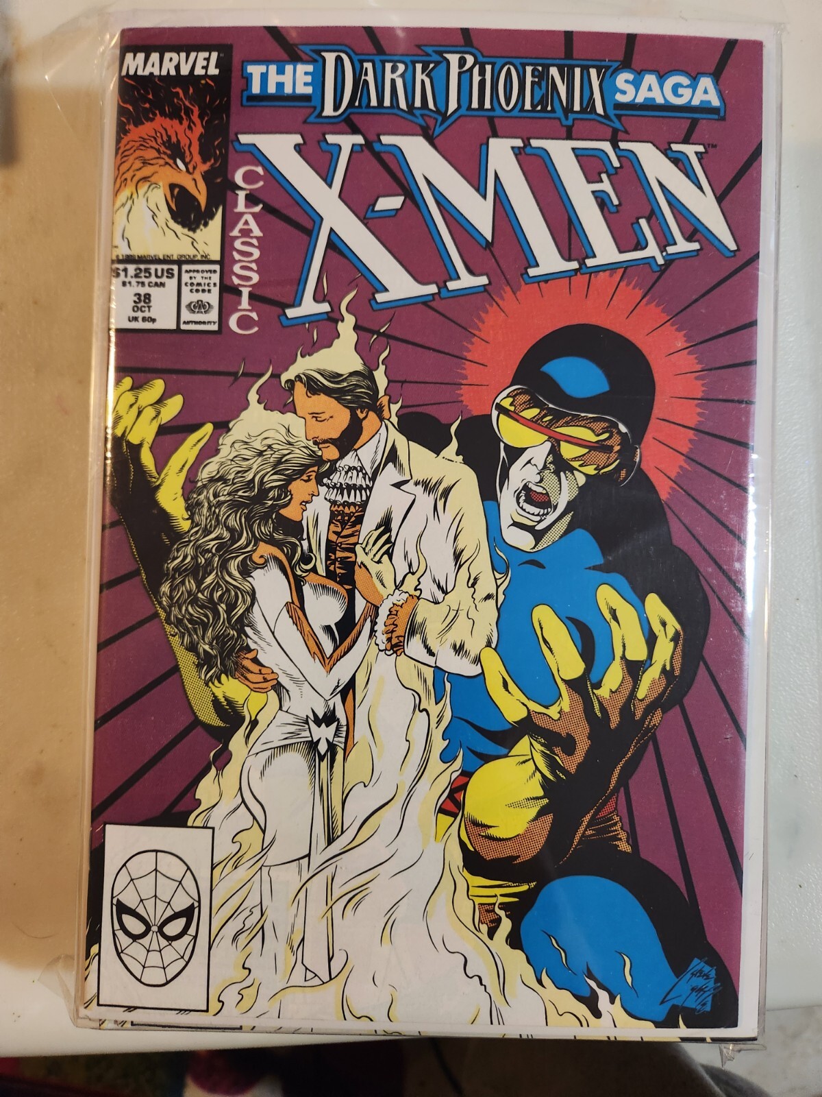 Classic X-Men #38 1989 MARVEL COMIC BOOK 8.0 AVG V34-67