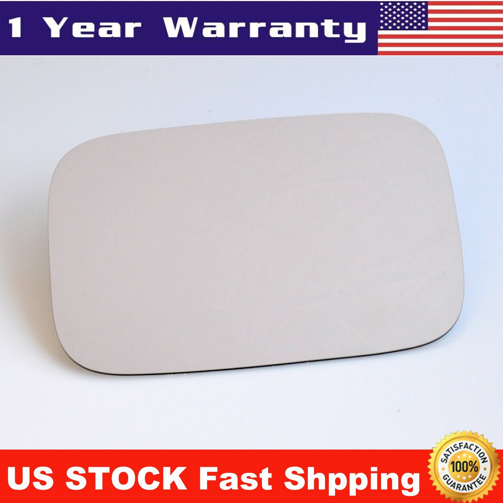 Mirror Glass Driver Side Left LH for 2003-2009 HUMMER H2 Replacement Adhesive