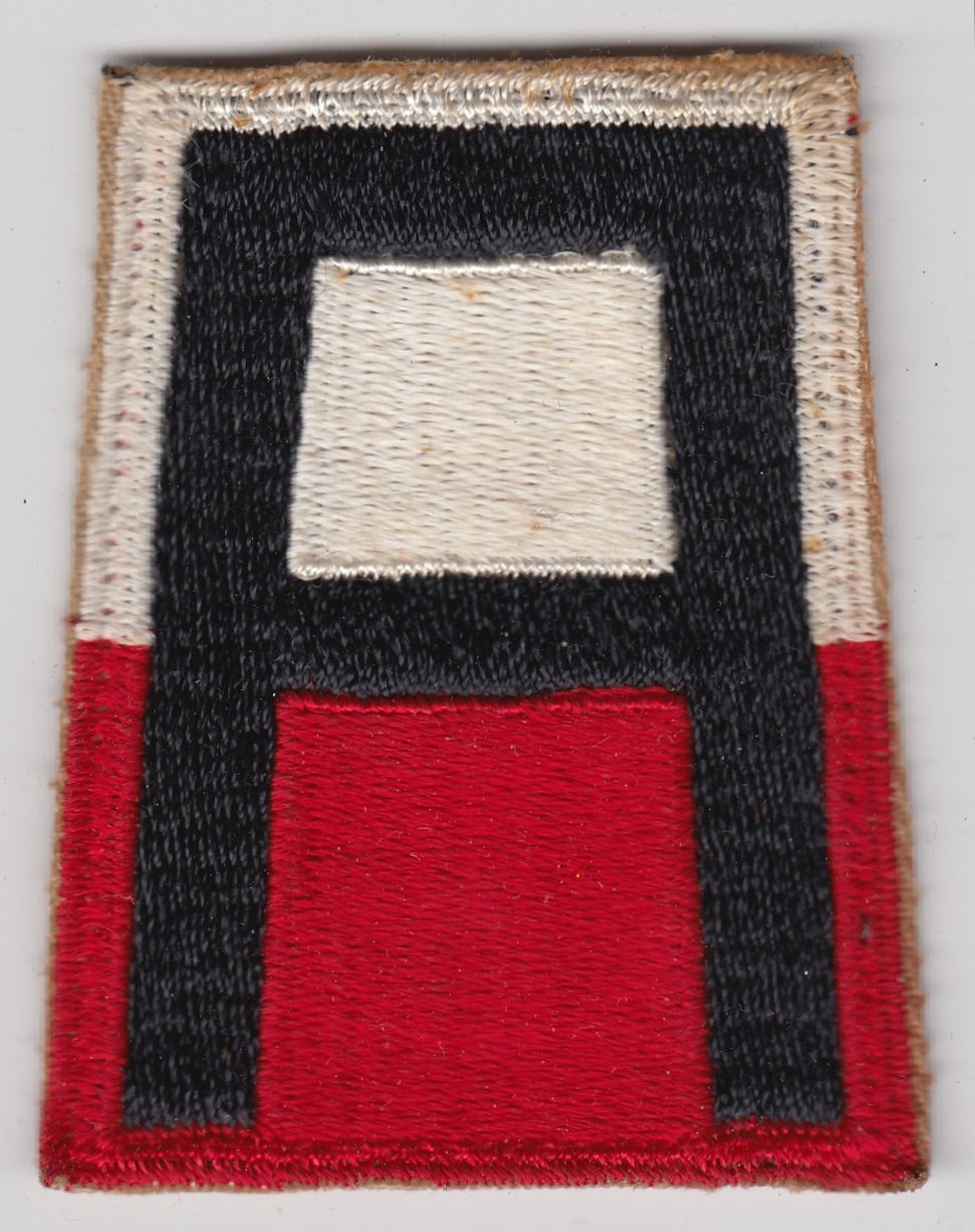 Vintage US 1st Army Patch Insignia Military Vietnam War Cut Edge First In Deed