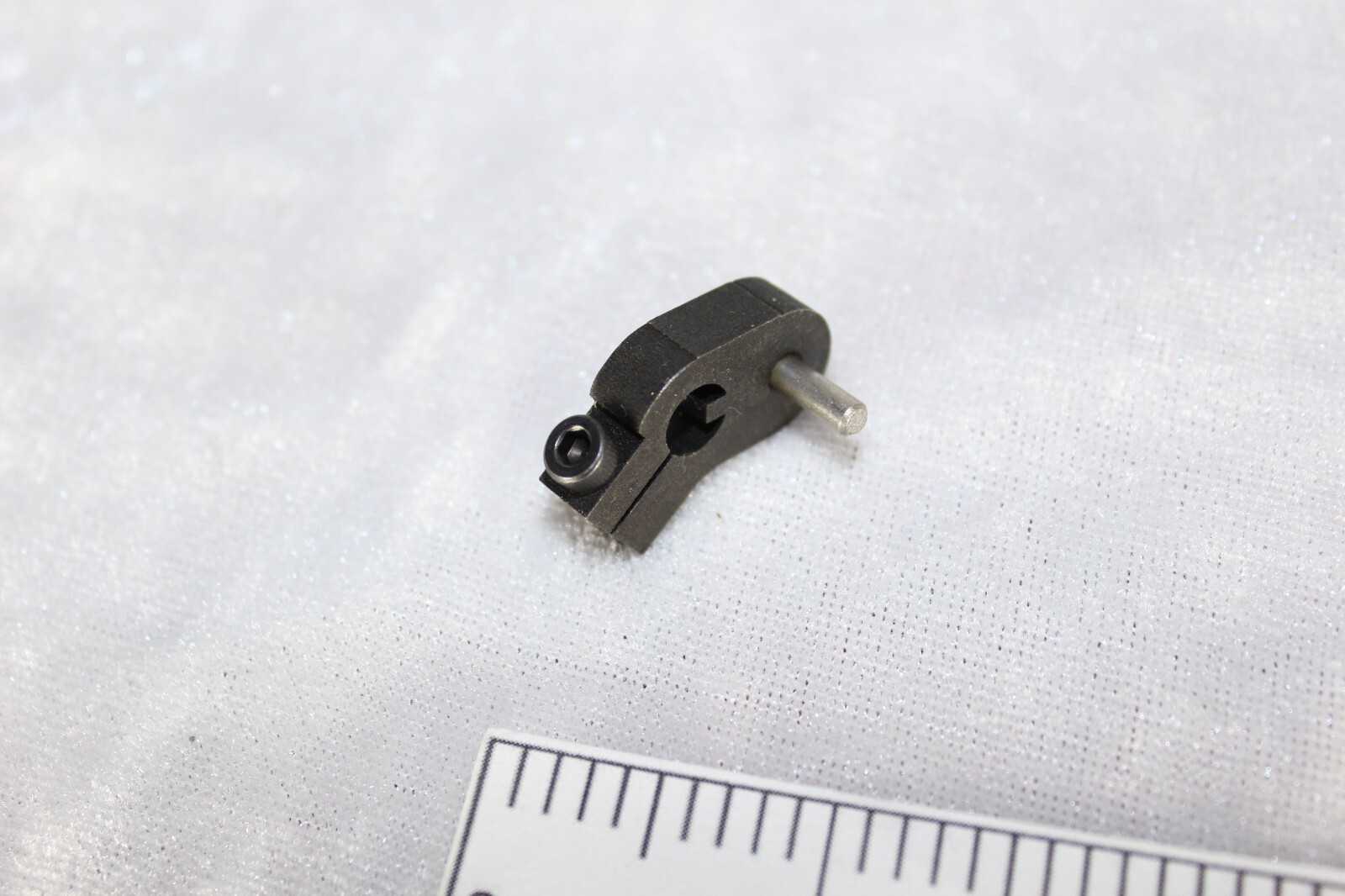 Lever with pin fits for plunger numbering system heads Letterpress