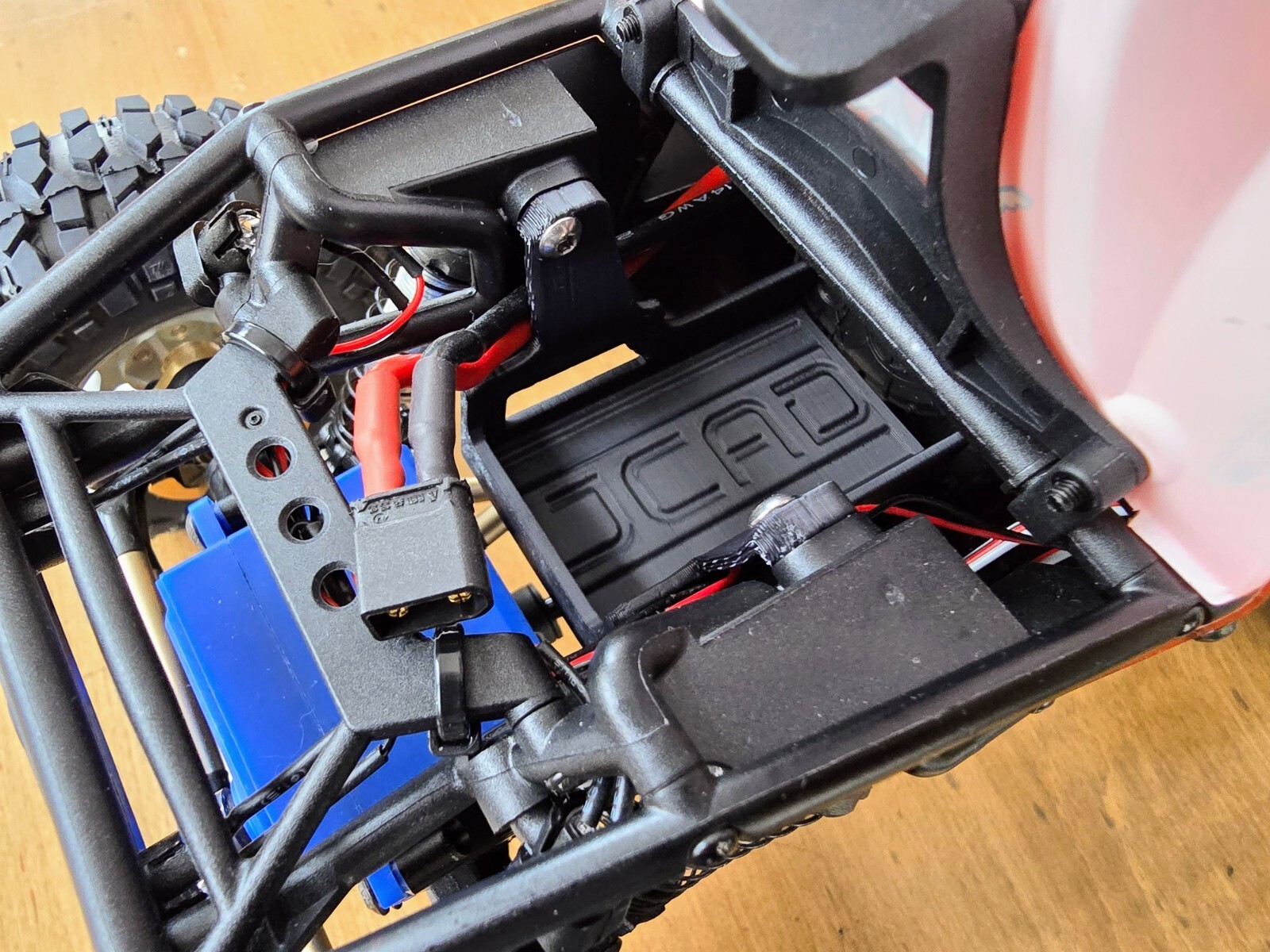 JCAD Low CG Battery Tray for Axial 1/18 Capra UTB18