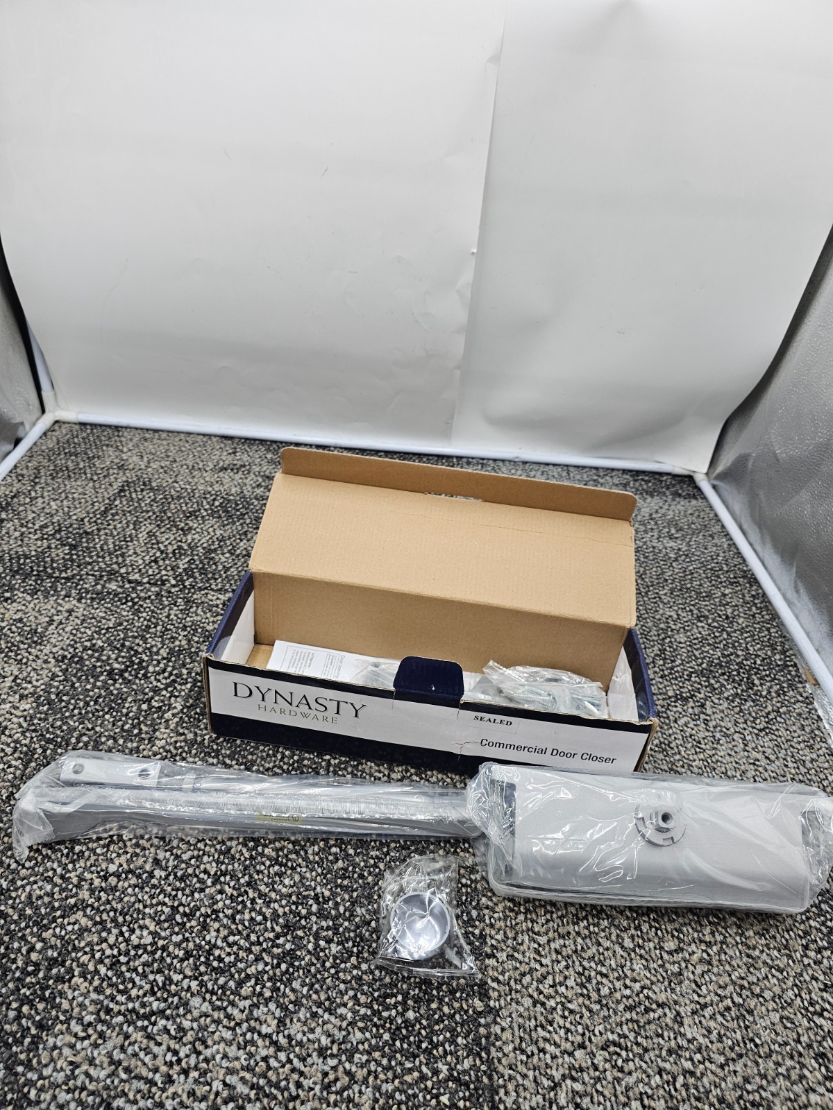 Dynasty Hardware 3000-ALUM Commercial Grade Door Closer Size 3 Spring