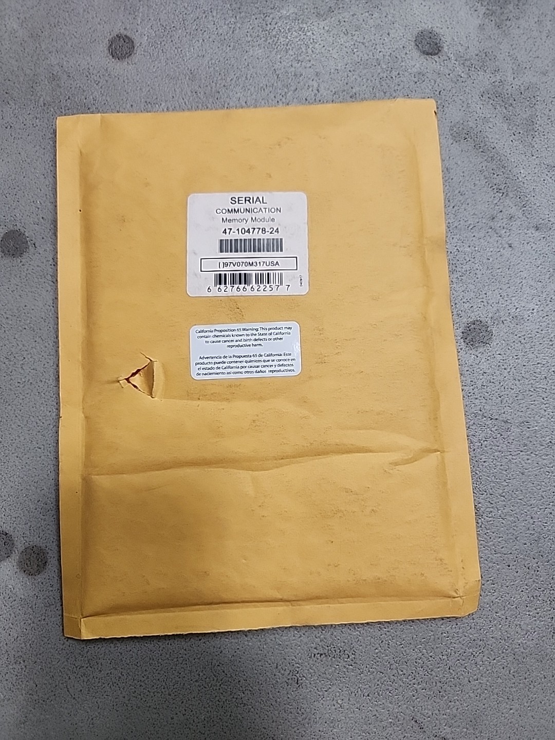 RHEEM RUUD 47-104778-24 SERIAL COMUNICATION MEMORY MODULE
