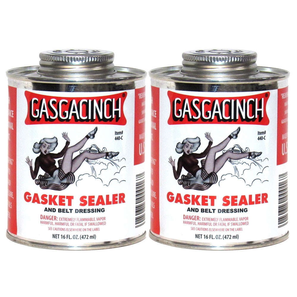 Gasgacinch Gasket Sealant 440-C(2-PACK); Gasgacinch 16.00 oz. Brush On