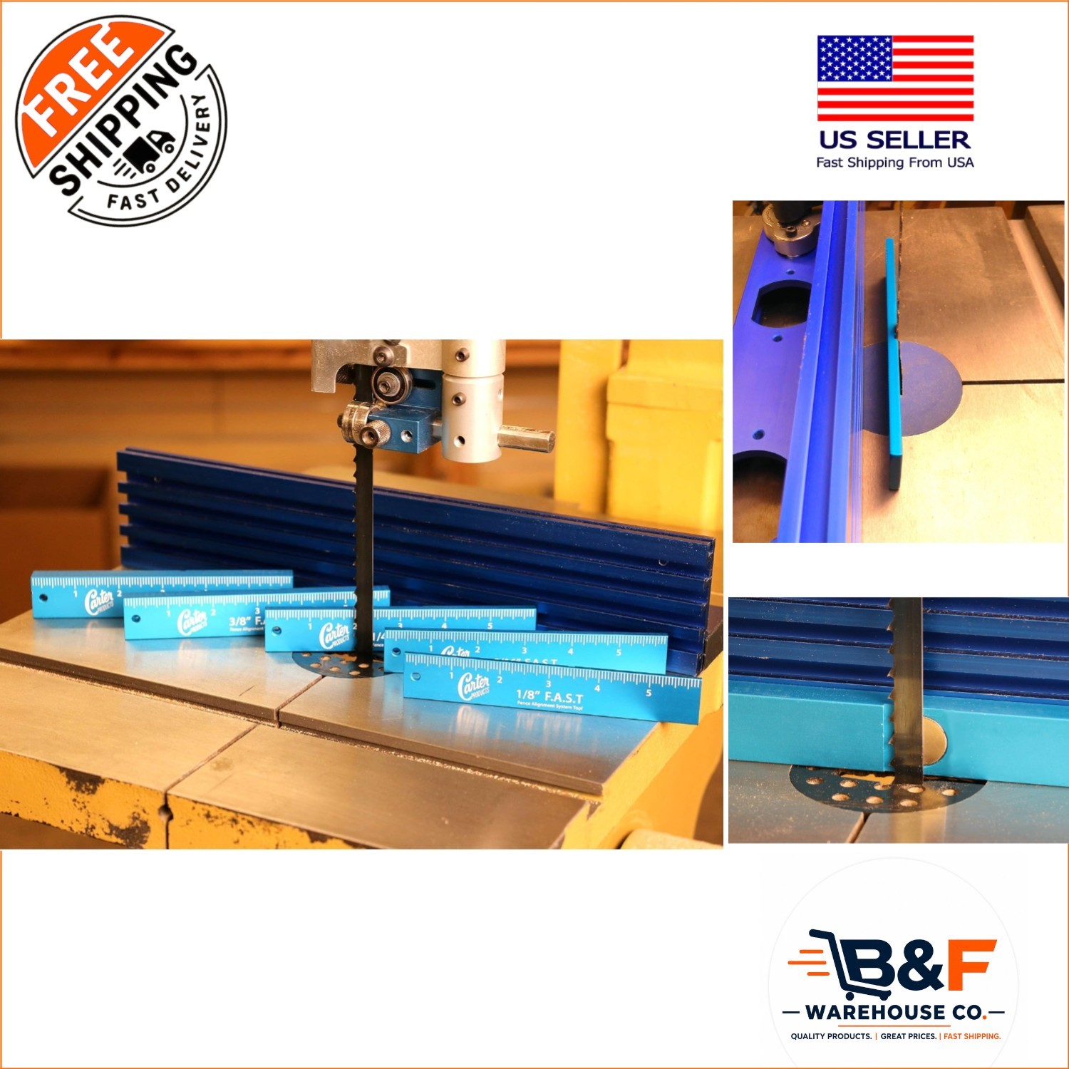 CARTER F.A.S.T. Magnetic Design Tool for Accurate Blade and Fence Alignment