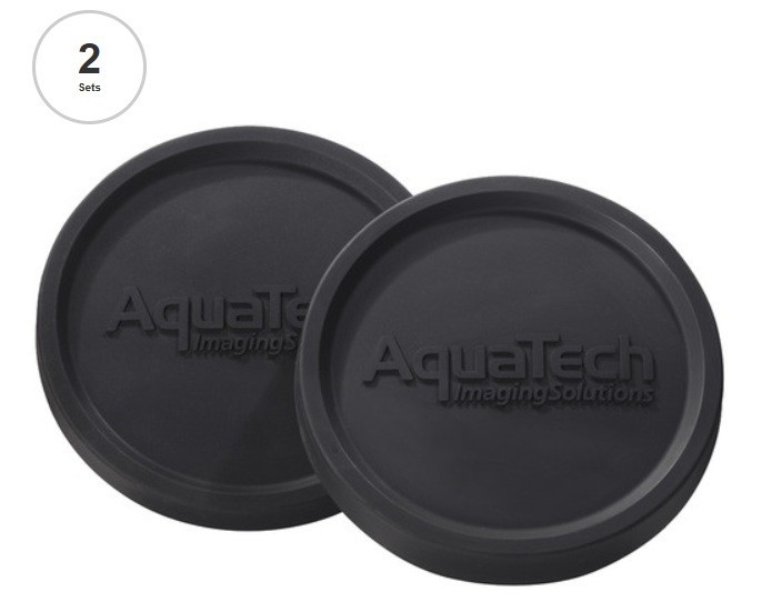 AquaTech Aqua Tech Camera Lens Port Caps Front and Rear Sets Scuba 12391