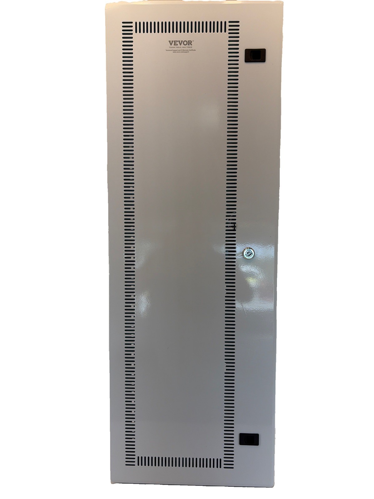42 Inch Structured Media Enclosure With Vented Hinged Door by Vevor in White