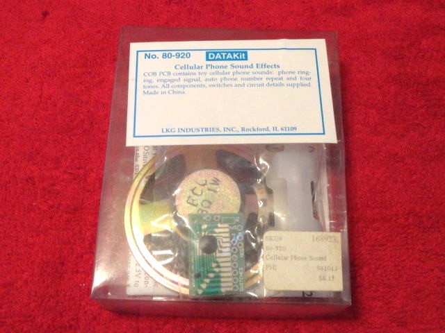 LKG INDUSTRIES SOUND GENERATOR DATAKIT FOR CHILDREN CELLULAR PHONES P/N 80-920