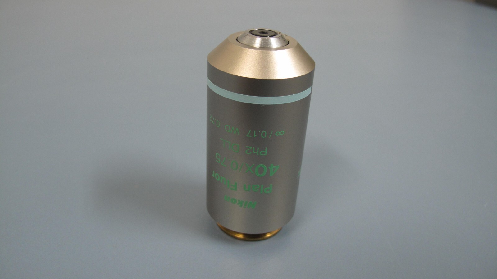 NIKON PLAN FLUOR 40X /.75 ∞ Ph2 DLL Phase Contrast Eclipse Microscope Objective