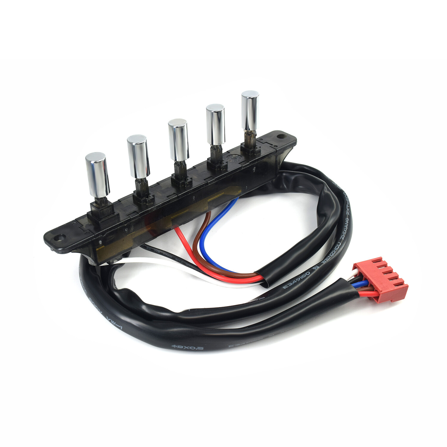 For Midea Range Hood Switch 5 Key Button Replacement Accessories Repair Parts