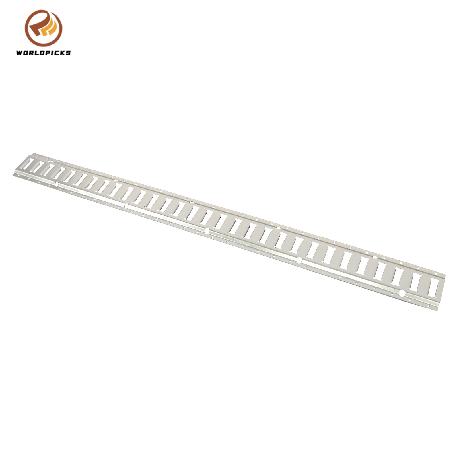 4 Piece 5' Galvanized E Track Rail Set Silver Finish Fit For Trailers Trucks